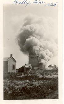 Searle Grain Elevator Fire - Beatty, Sask.