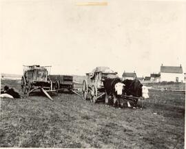 Homesteaders moving into Melfort, Sask.