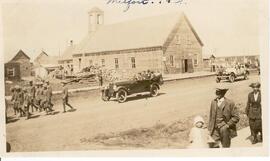 School Parade Down Main Street - Melfort, Sask.