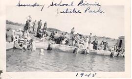 Sunday School Picnic, Jubilee Park - Melfort, Sask.