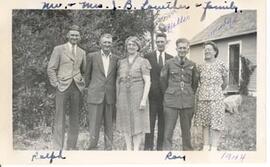 Mr. and Mrs. J. B. Lowther with family