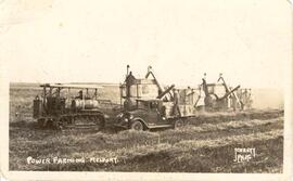 Power Farming near Melfort, Sask.