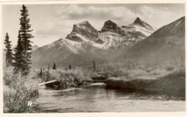 The Three Sisters, Banff National Park, Alberta