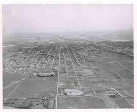 Aerial view of Moose Jaw, Saskatchewan