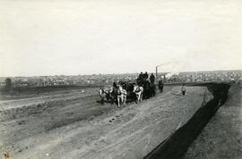 Canadian Northern Railway entering Moose Jaw