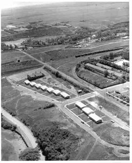 Aerial view of Moose Jaw, Saskatchewan