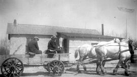 Horses and wagon