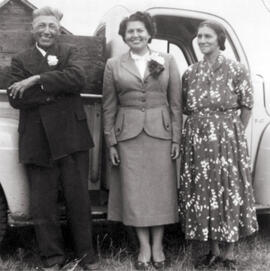 Alphonsine (Venne) Lafond on her wedding day