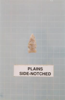 Plains side-notched projectile point