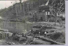 La Colle Falls - dam construction building