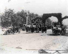 Fire Department Staff in May Day Parade