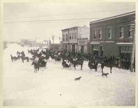 Winter street scene