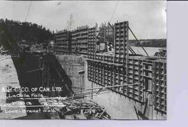 La Colle Falls - "lock breast wall"