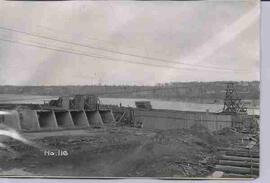 La Colle Falls - construction