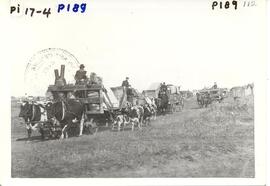 Homesteading wagon trek