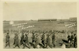 Parade of Soldiers on Decoration Day in Rosetown