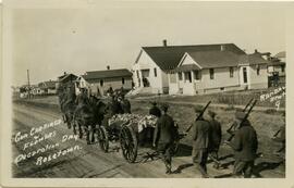 Gun Carriage in Decoration Day Parade