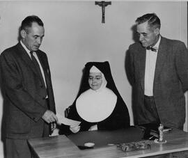 Presentation to Sister Fidelis