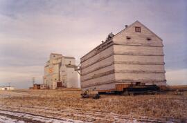 North Rosetown Sask Wheat Pool elevator prior to demolition