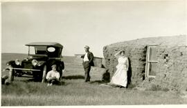 Whiskey Johnson's sod house