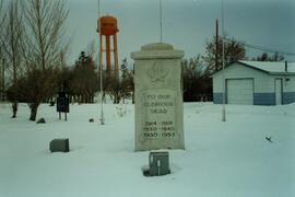 Rosetown Cenotaph ca. 1960