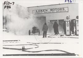 Loken Motors fire, Rosetown