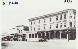 200 block Main Street with the Rosetown Hotel