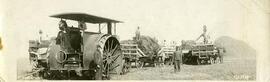 Threshing scene