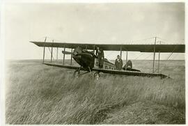 World War I "Jenny" fighter airplane