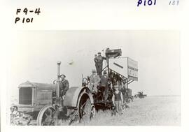 Harvesting with an early combine