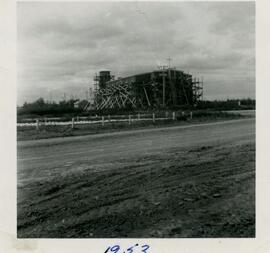 Rosetown Catholic Church under construction