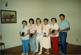 Hospital Staff with plaques