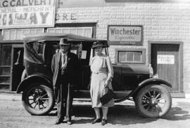 Front of Calvert's Store in Anglia