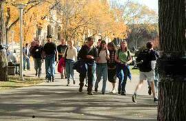 Students on Campus