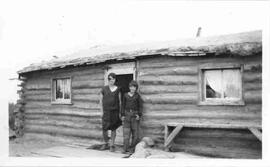 Two people at Loon Lake