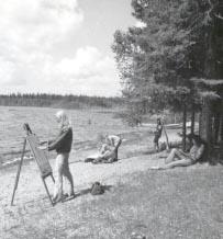 Emma Lake Art Camp - Students - Class in Session