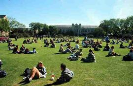 Students on Campus