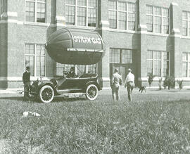 Straw Gas Car