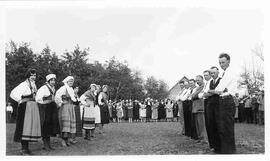 Men and women dancers