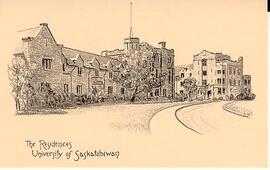 Saskatchewan Hall and Qu'Appelle Hall - Sketch