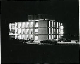 College of Commerce Building - At Night