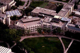 Aerial view of campus