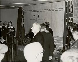 Memorial Union Building - Official Opening - Honour Roll