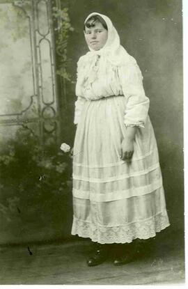 Young Doukhobor woman.