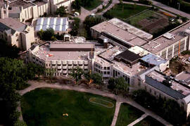 Aerial view of campus