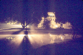 Qu'Appelle Hall at Night