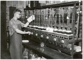 Robert Teed in Cereal Chemistry Research Lab