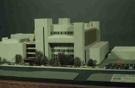 Model of health sciences building