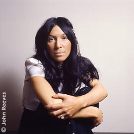 Buffy Sainte Marie -- portrait