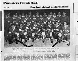 University of Saskatchewan Huskies Men's Hockey Team - Group Photo